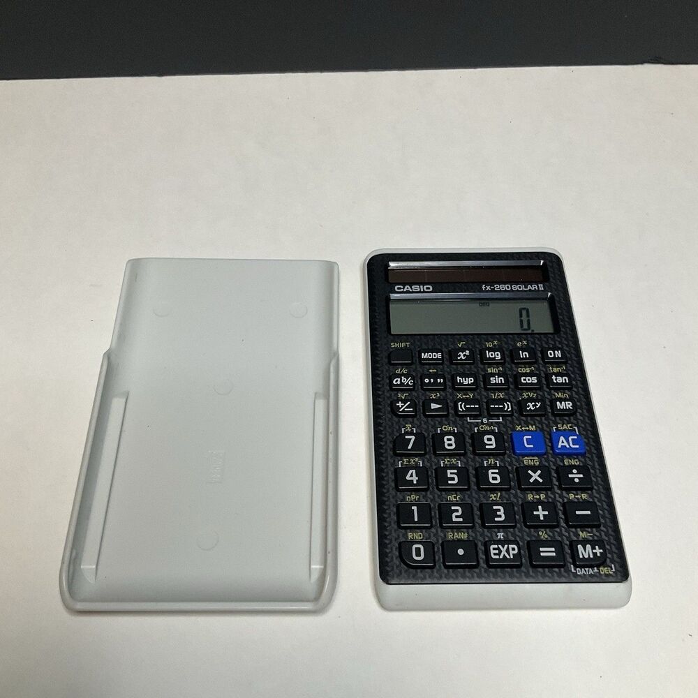 Casio FX-260 SOLAR II Solar Scientific Calculator